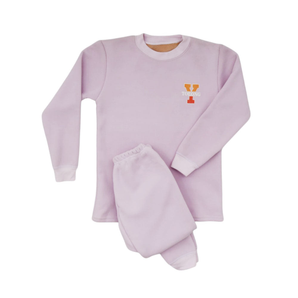 GIRLS L/S 2PC SLEEPING SUIT MZW-23 6-7 YEAR 503