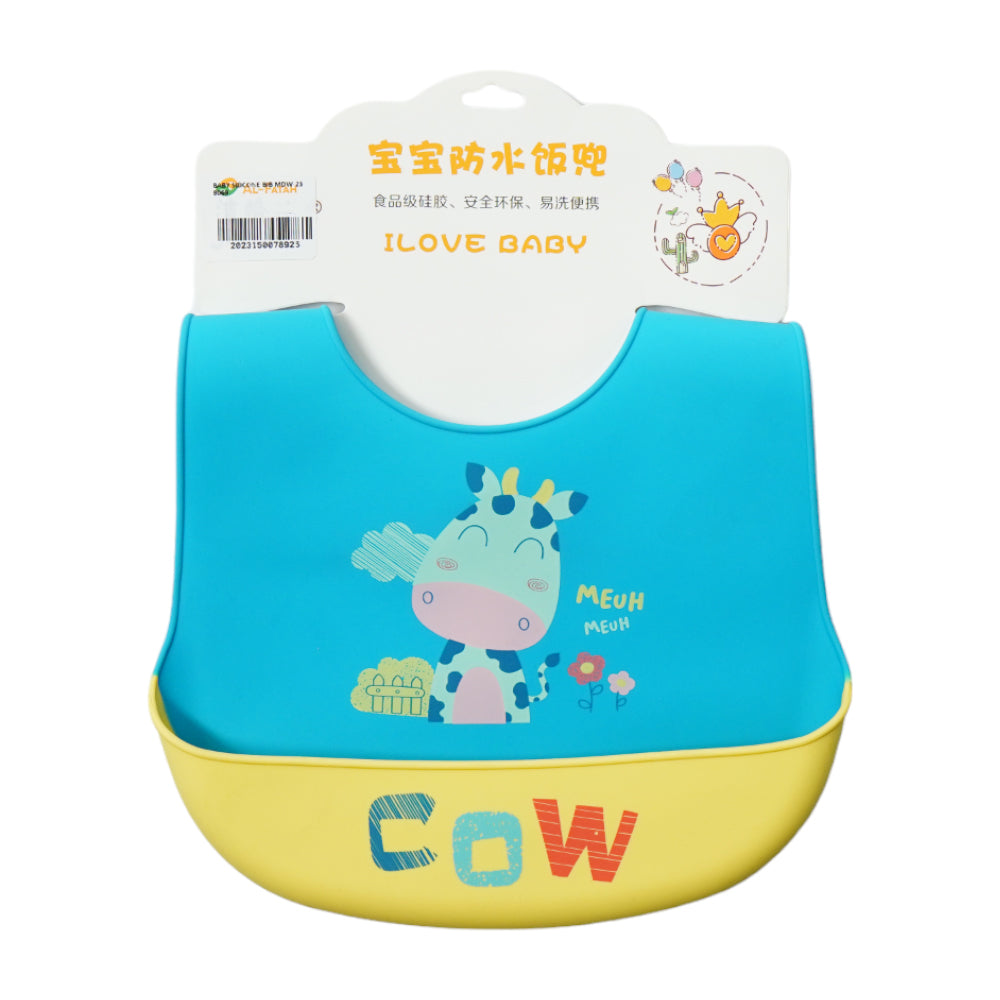 BABY SILICONE BIB MDW-23 8069