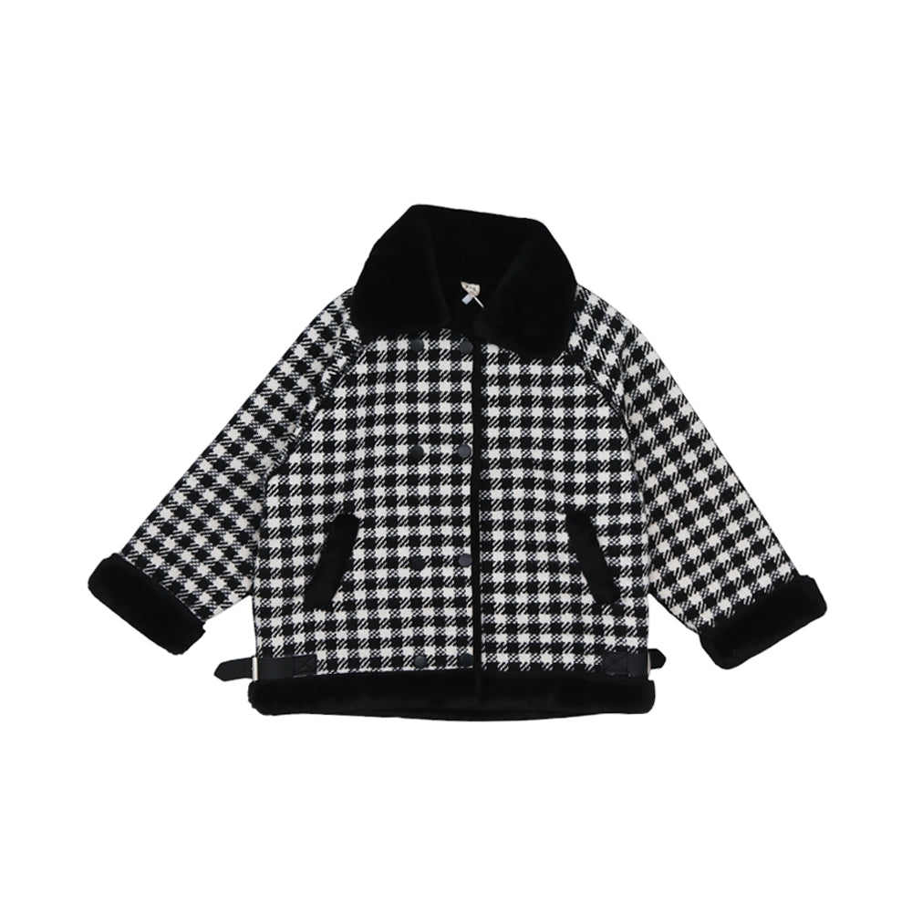 GIRLS L/S WOOLEN COAT MDW-23 7-8 YEAR TN-XY002