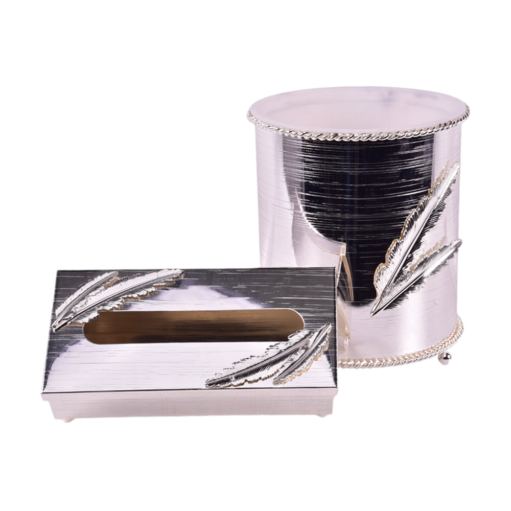 DUSTBIN SET ORCHID TA2581