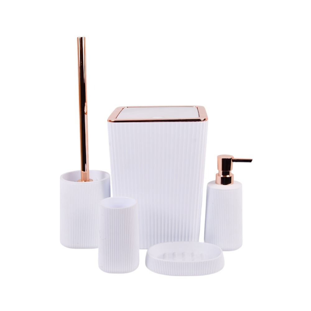 BATHROOM SET 5PC ACRYLIC IR HA371
