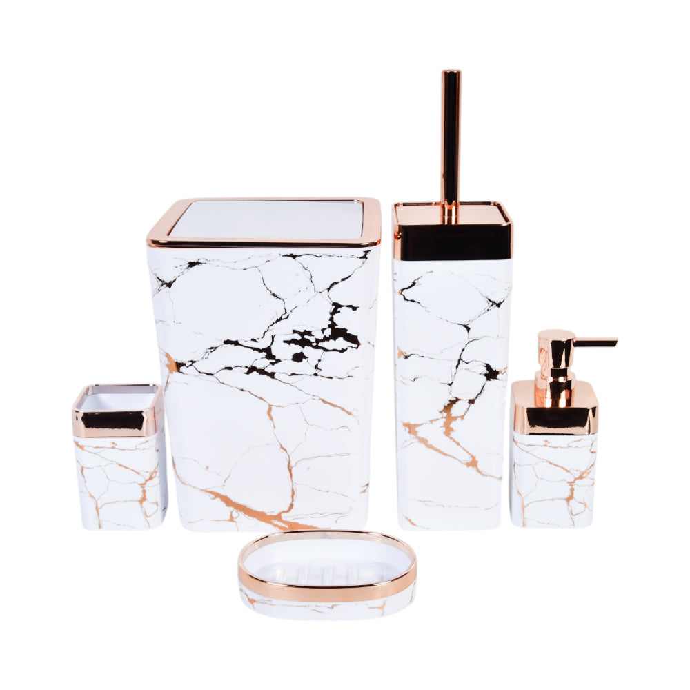 BATHROOM SET 5PC ACRYLIC IR KL9001