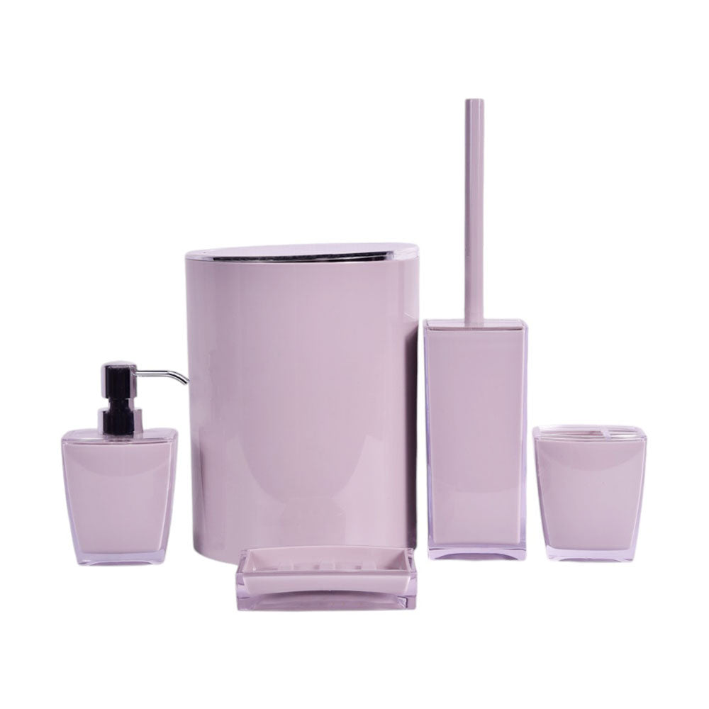 BATHROOM SET 5PC ACRYLIC IR HA131