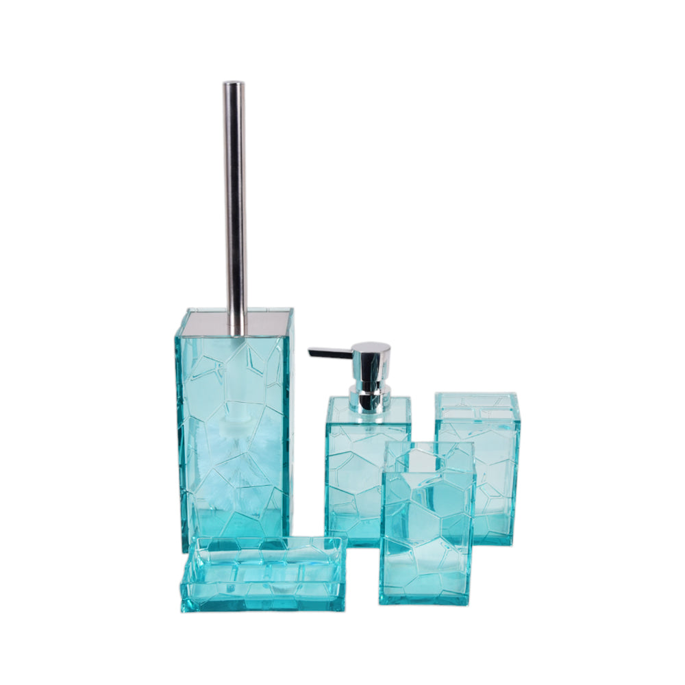 BATHROOM SET 5PC ACRYLIC IR HA391