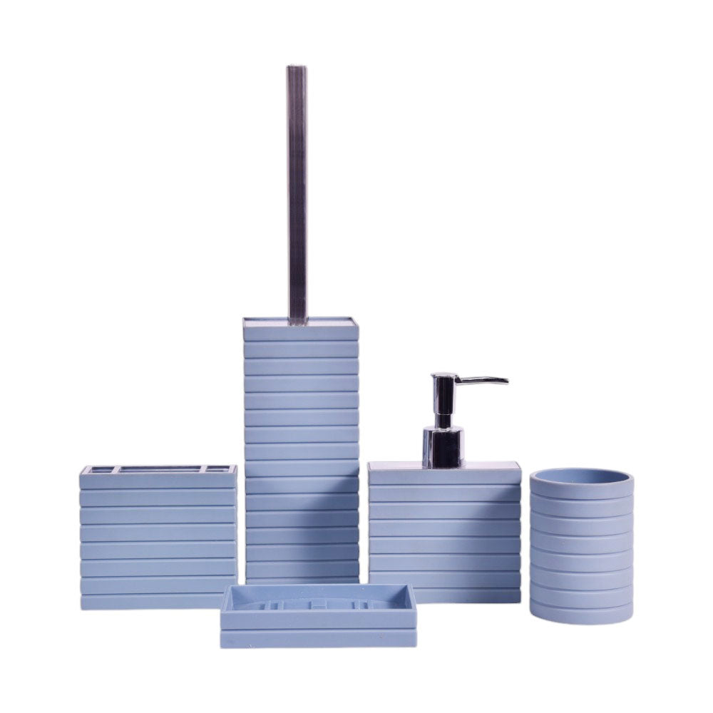 BATHROOM SET 5PC ACRYLIC IR HA081