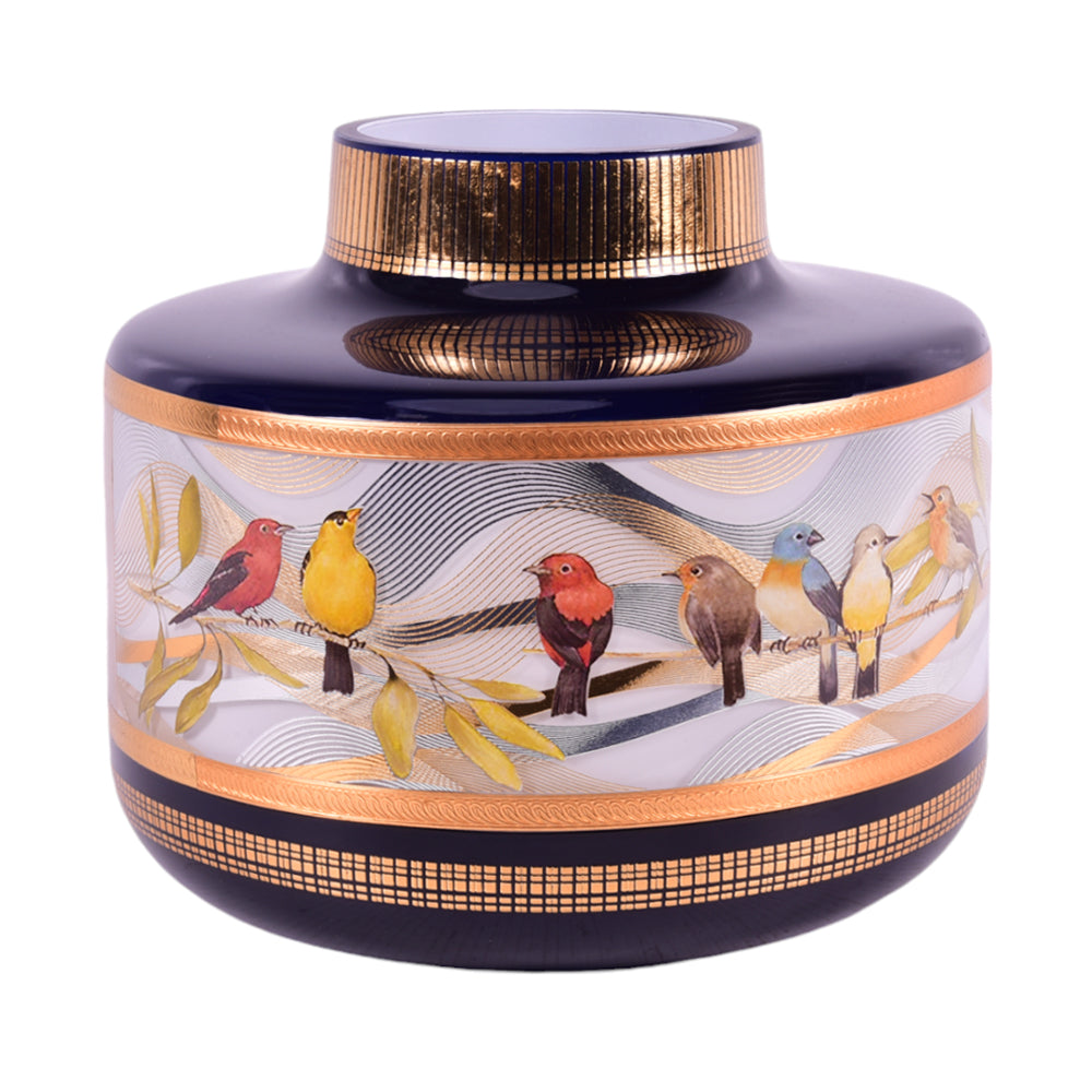 VASE CRYSTAL BRASS IR MS-A049 JSLT023-629