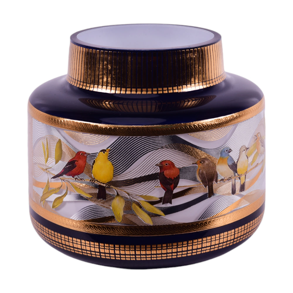 VASE CRYSTAL BRASS IR MS-A050 JSLT023-629