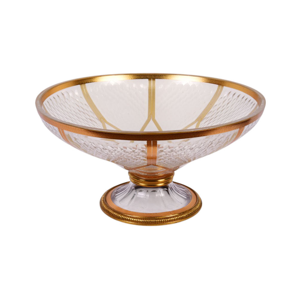 BOWL CRYSTAL BRASS IR E9-B3047-2 JSA09-20