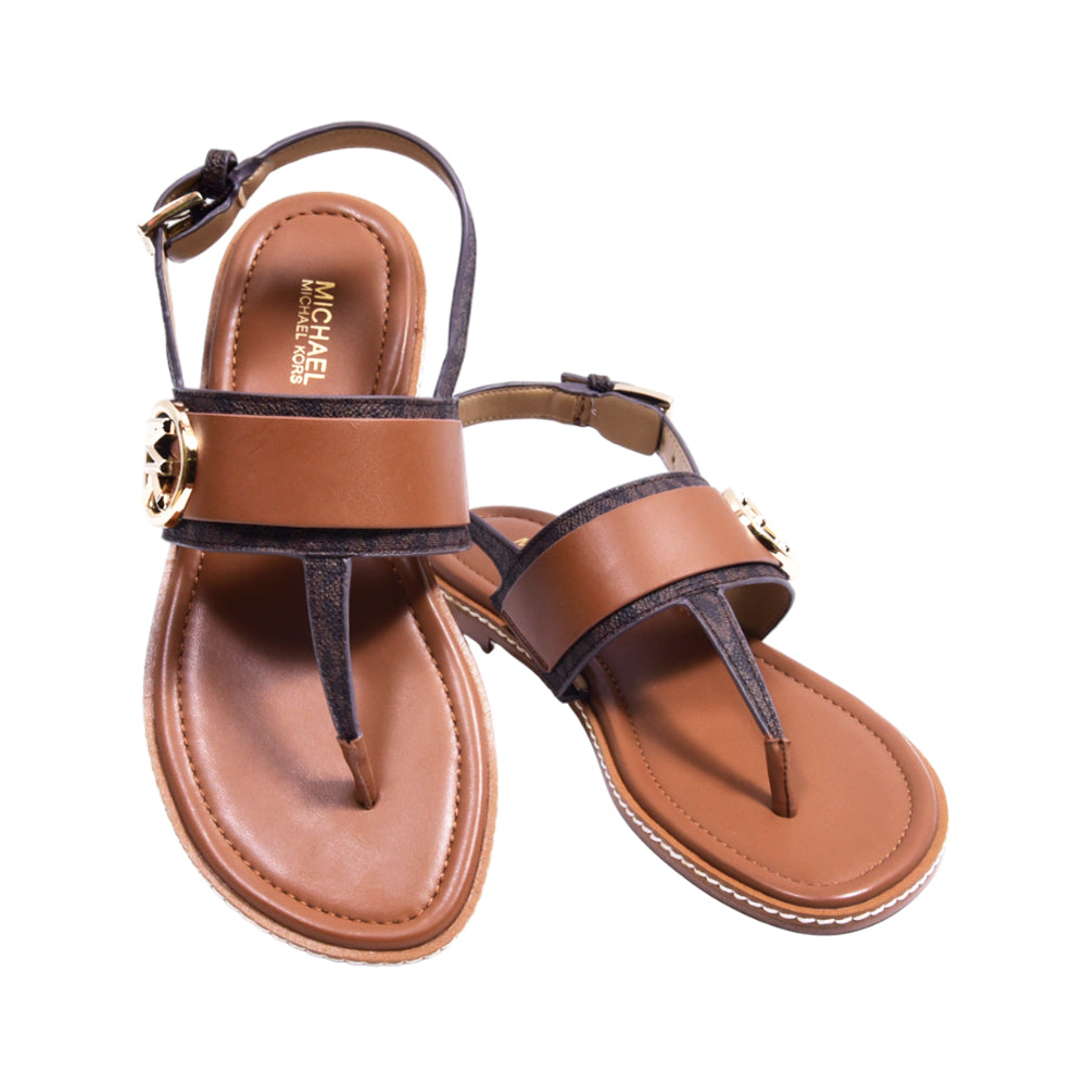 MK CARMEN THONG SANDAL 49S2CRFA1B BRN 6 (IR)