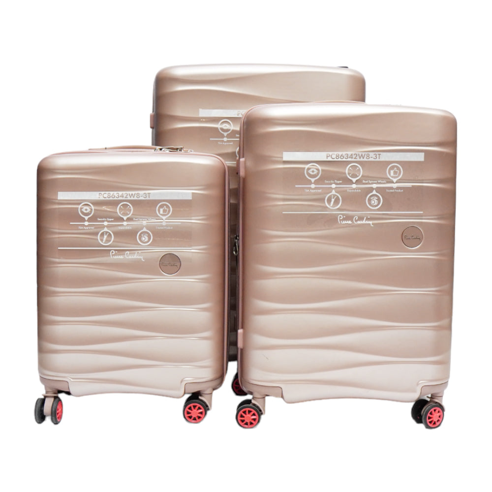 PIERRE CARDIN TROLLEY SET 3PC PC86342