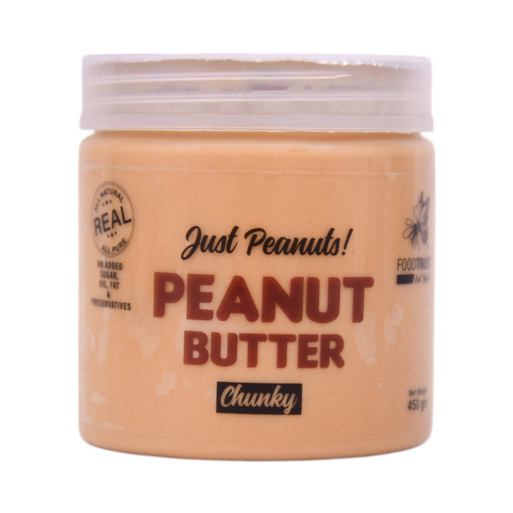 PEANUT BUTTER WITH HONEY CHUNKY 450 GM