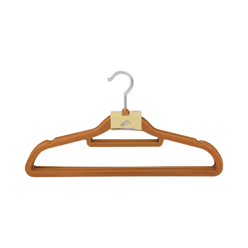 VELVET CLOTH HANGER 5PC IR H1-3