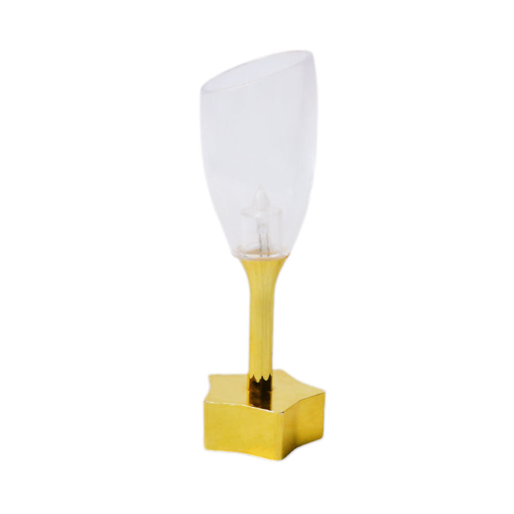 LED CANDLE IR CHAMPAGNE GLASS D-26