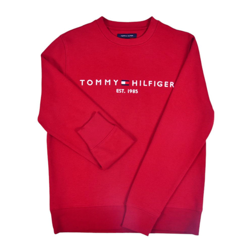 TH MEN L/S SWEAT SHIRT 78J6913-610 MRN (M) (IR.W)