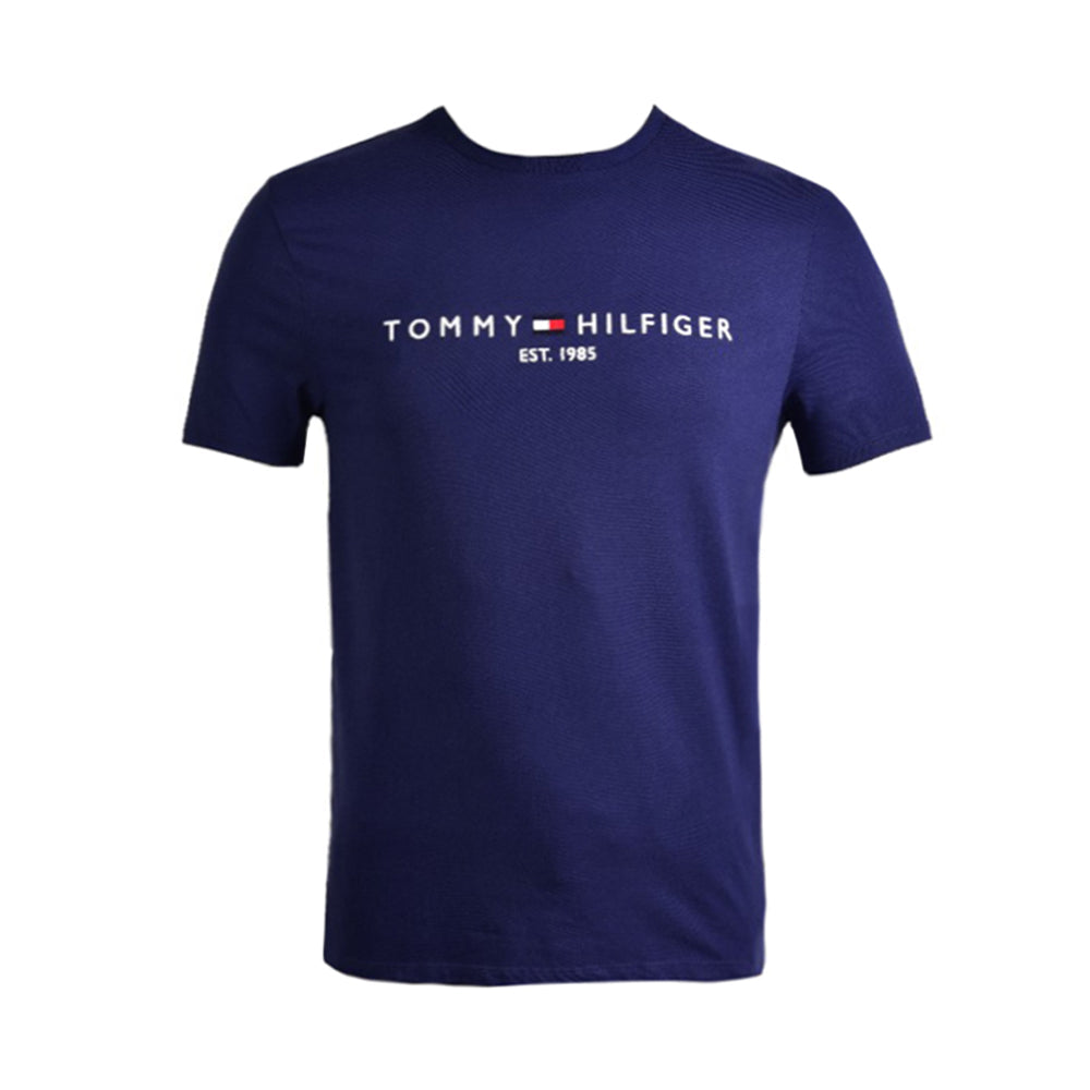 TH MEN S/S R.NECK SHIRT 78J6318410 BLU M (IR.S)