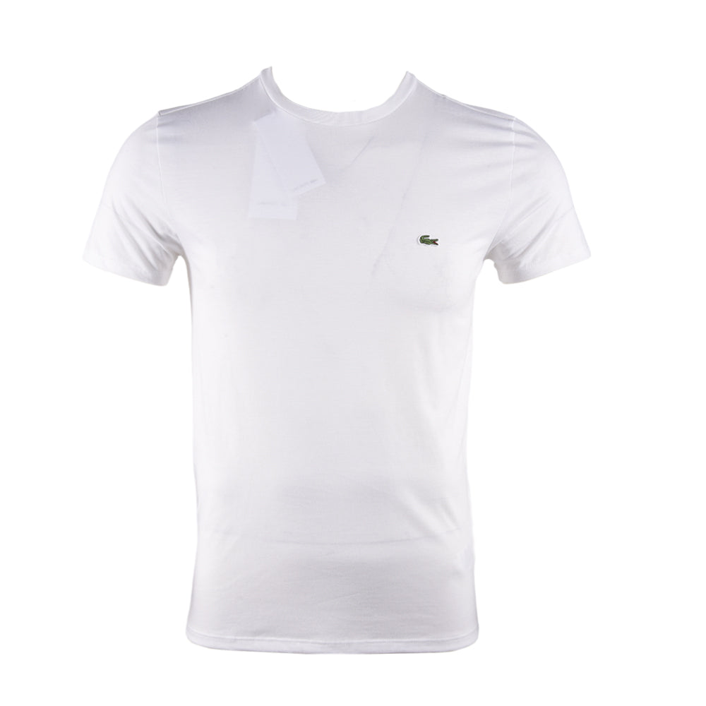 LAC MEN S/S R.NECK T SHIRT TH6709-51-001 WHT S (IR.S)