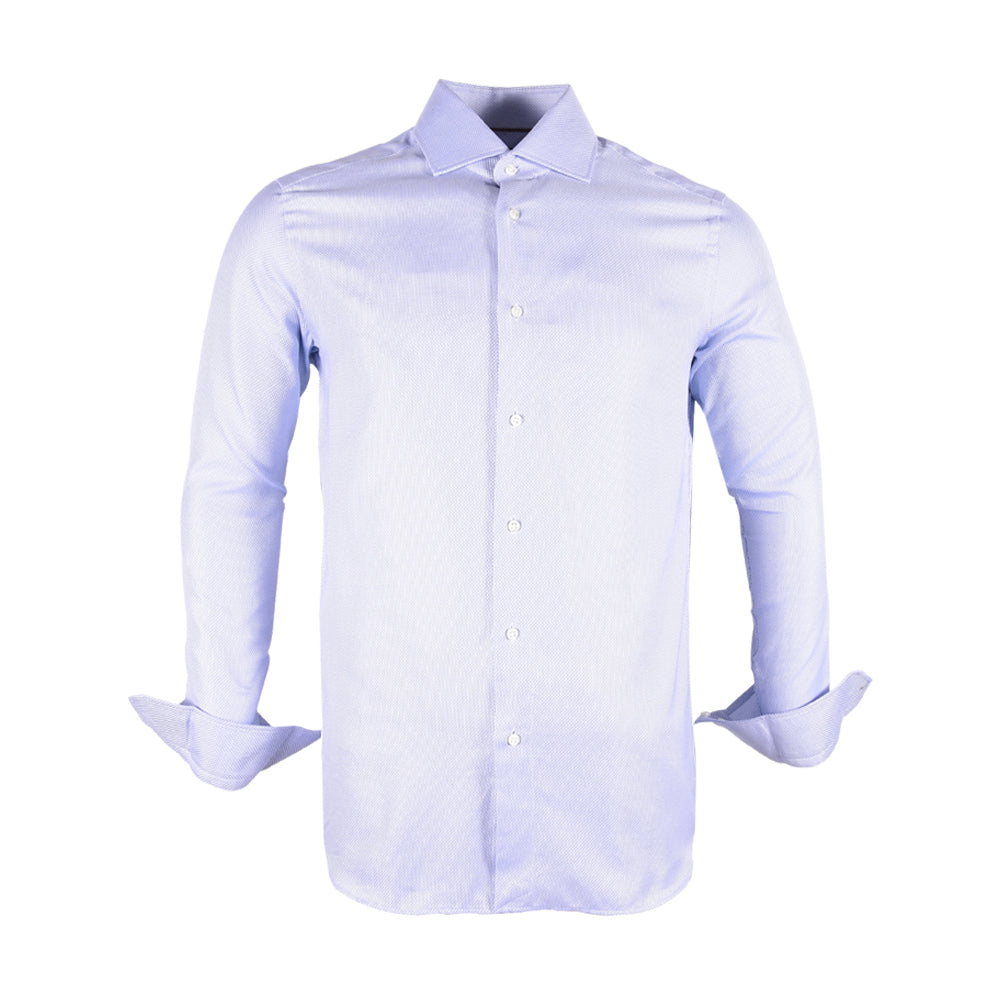 HUGO BOSS DRESS SHIRT 508273 BLU M (IR)