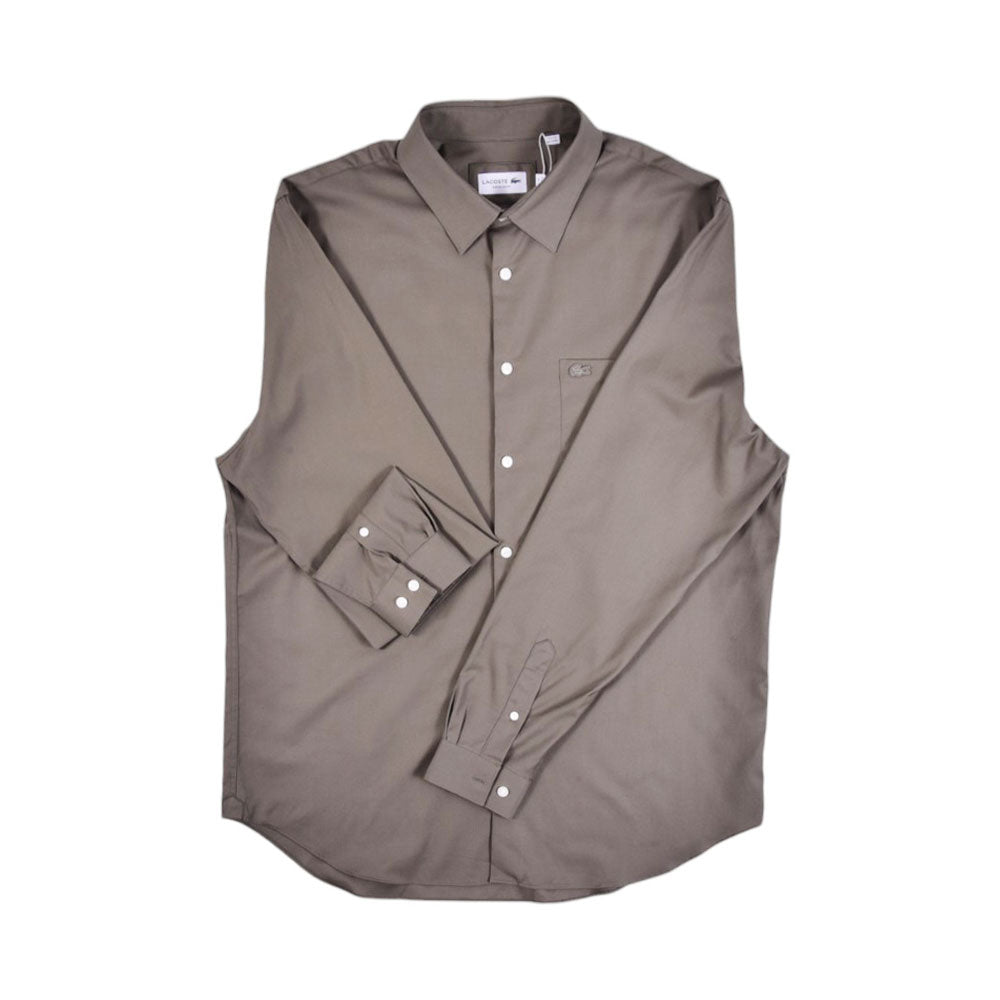 LAC MEN L/S DRESS SHIRT CH8522-316 GRN XL (IR)