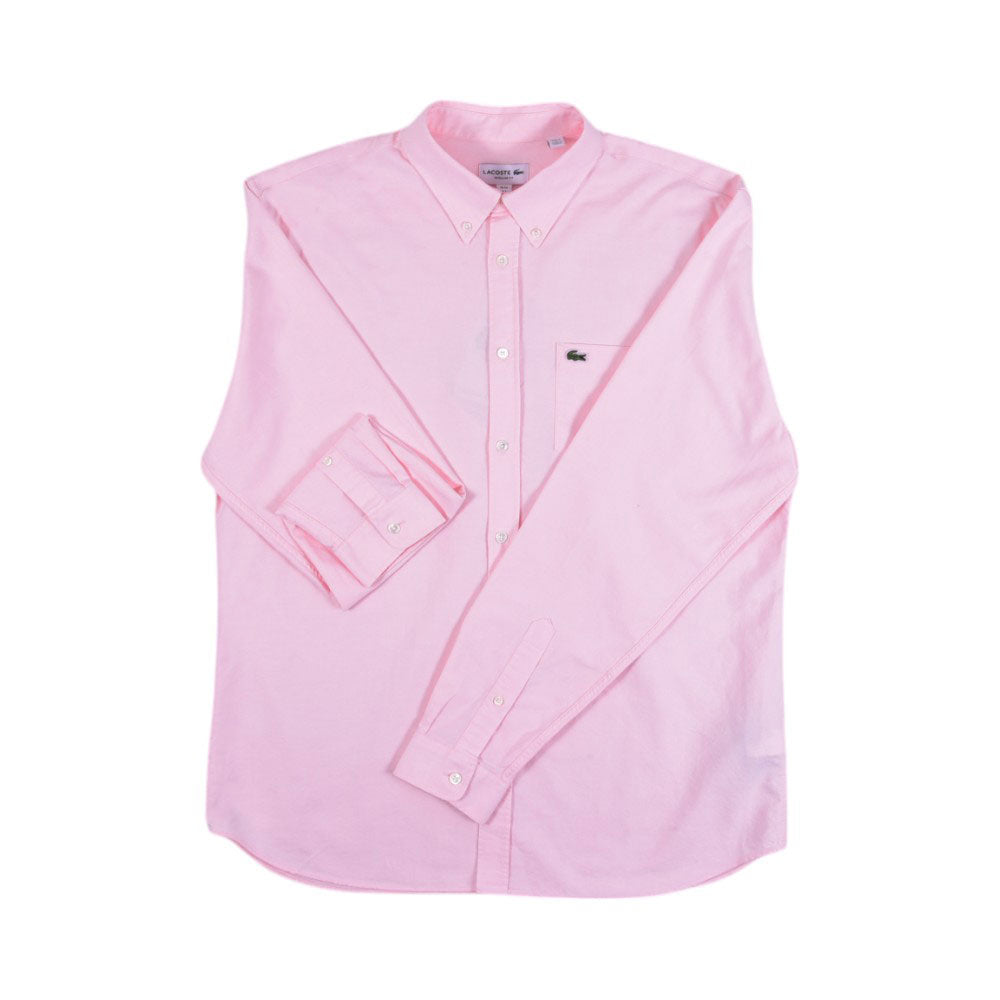 LAC MEN L/S DRESS SHIRT CH1911-7FD PNK L (IR)