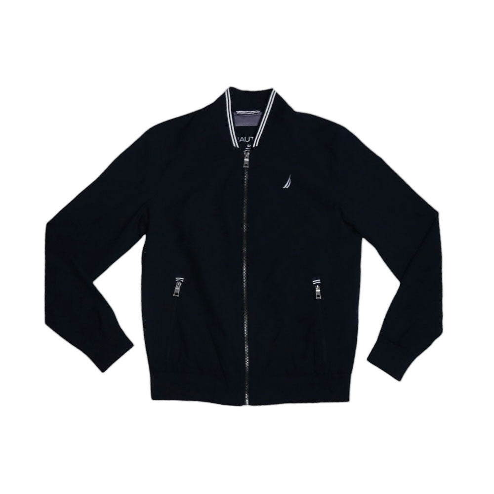 NAUTICA MEN L/S JACKET 1791623 NVY S (IRW)