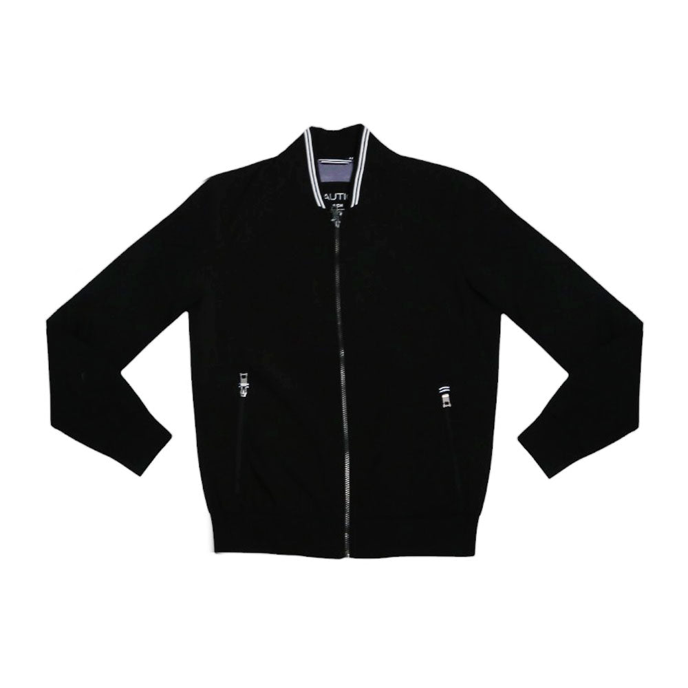 NAUTICA MEN L/S JACKET 1791623 BLK S (IRW)