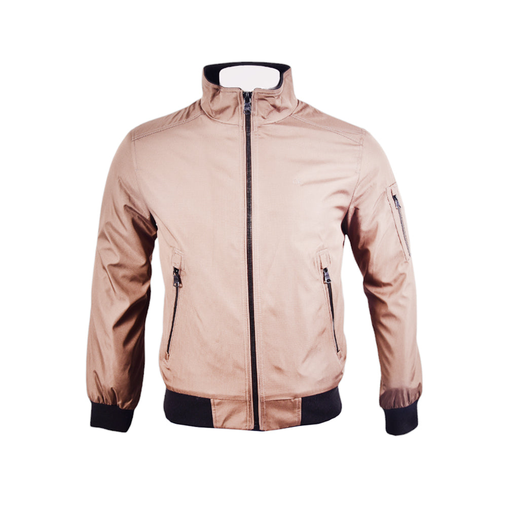 CK MEN L/S PUFFER JACKET CM002578 TAN S (IRW)