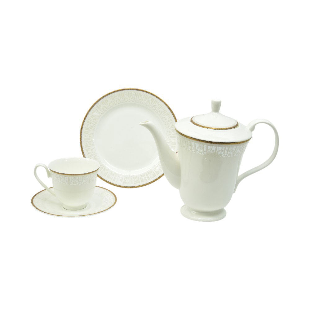 TEA SET 24PC JOHNWOOD SHAPE NO.2 B23C60G ET