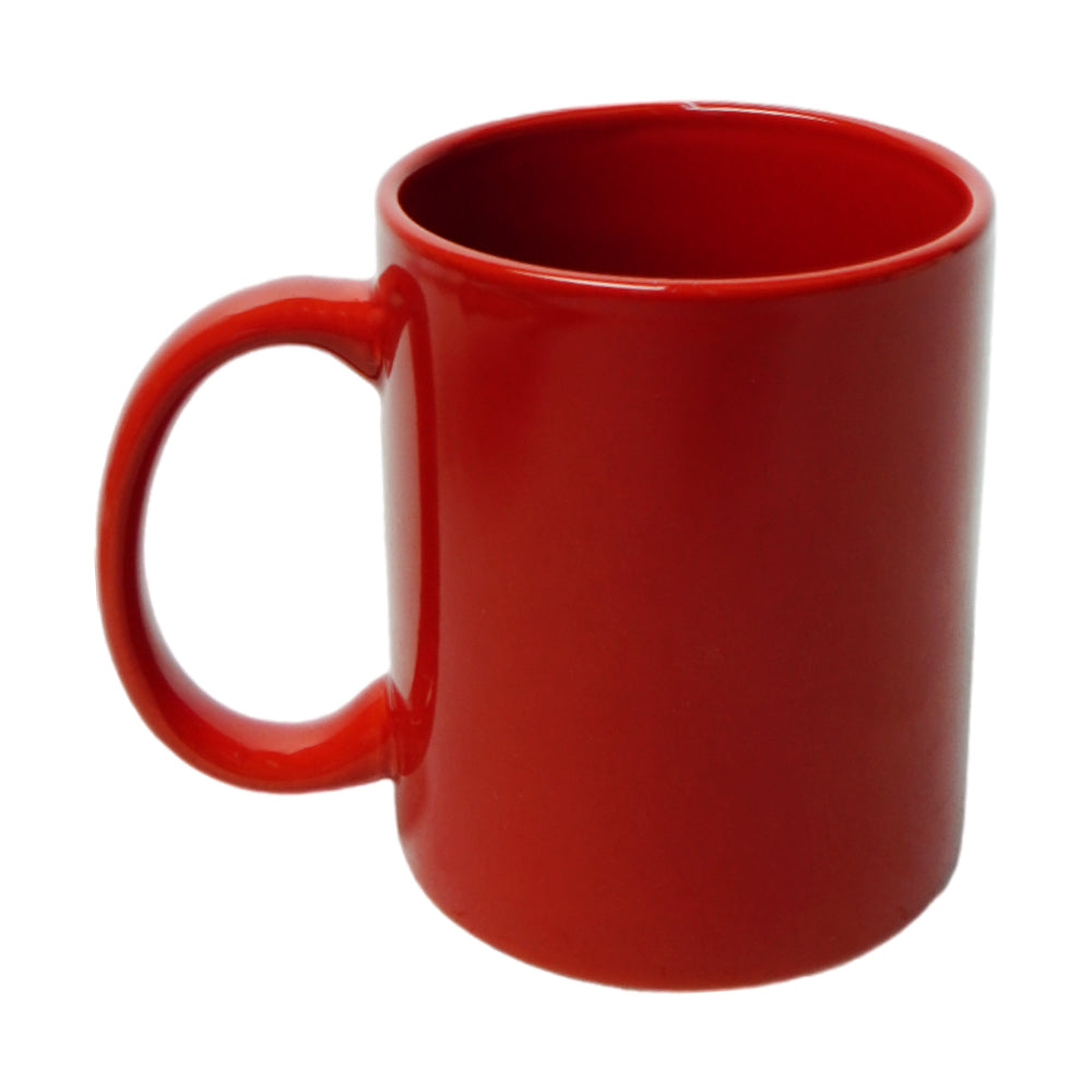 MUG STONEWARE 100 RED FT