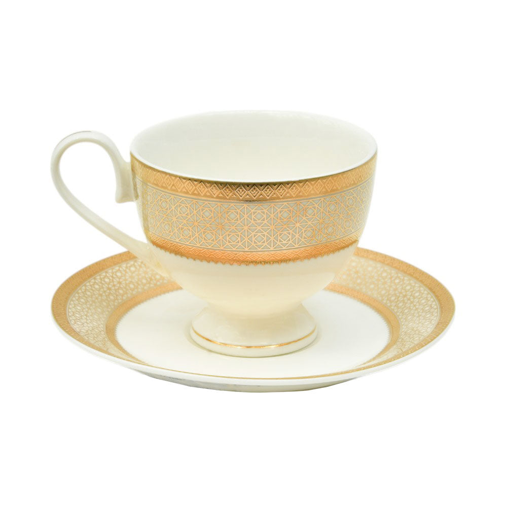 CUP & SAUCER SET 6PC ROYAL BISTRO TS12-530M