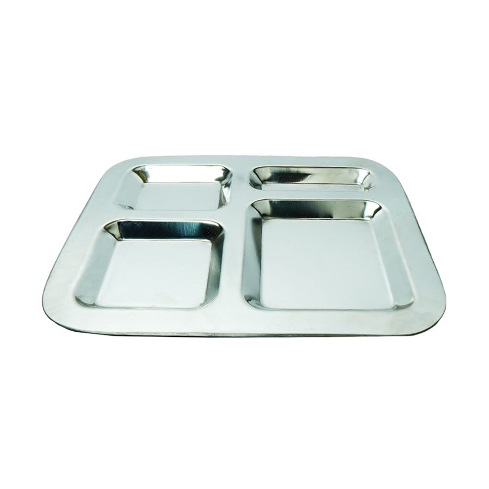 TRAY STEEL 4 PARTITION SMALL M/S