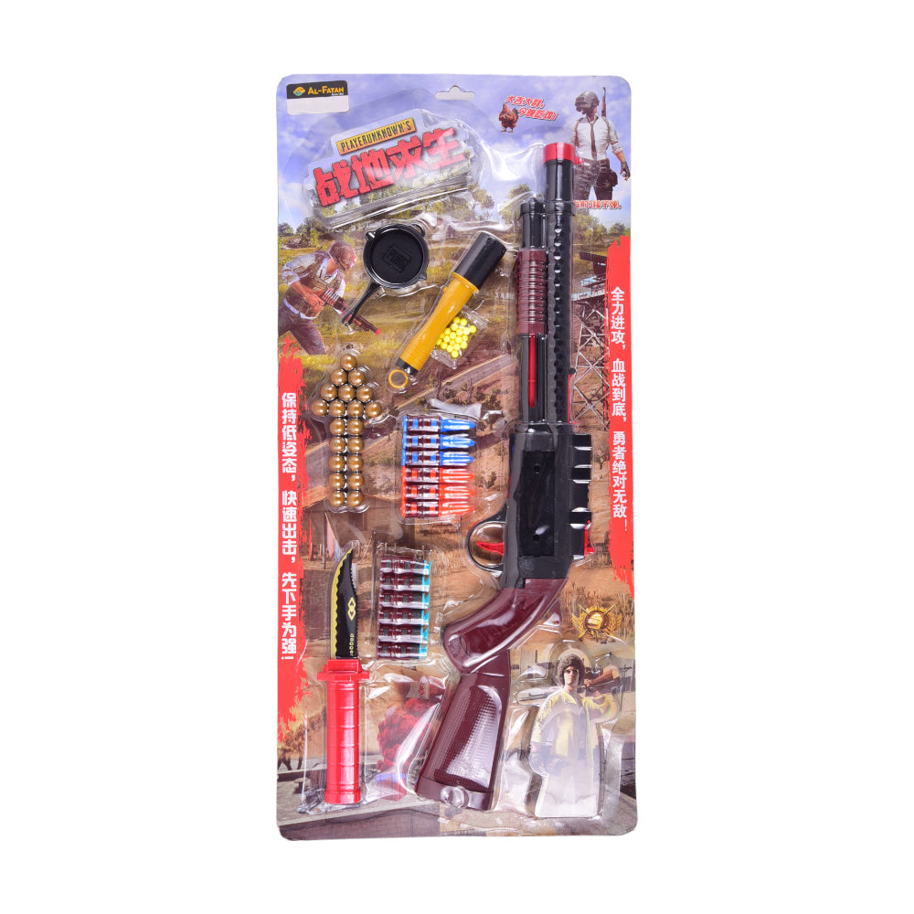 3328-16 SOFT BULLET FOREST GUN IN CARD