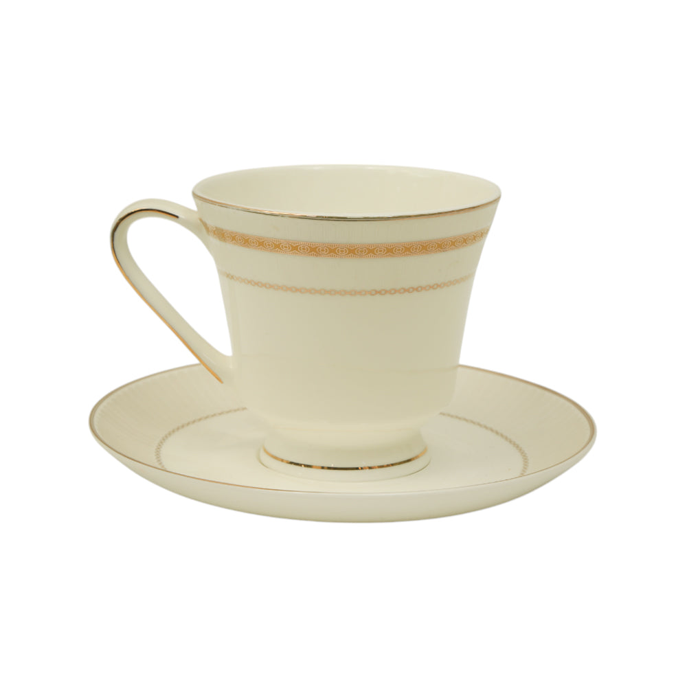 CUP & SAUCER MORE & MORE XW004 (Pack 6)