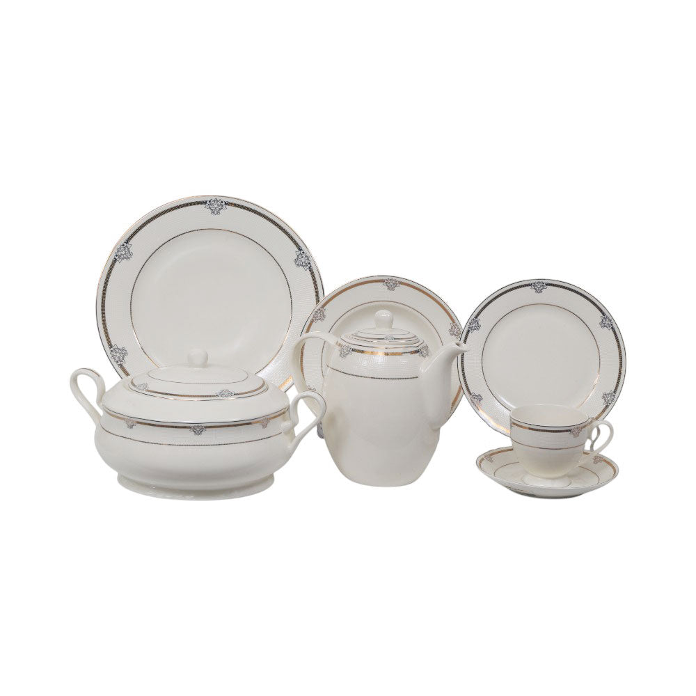 DINNER SET 61PC MORE & MORE JT8AW
