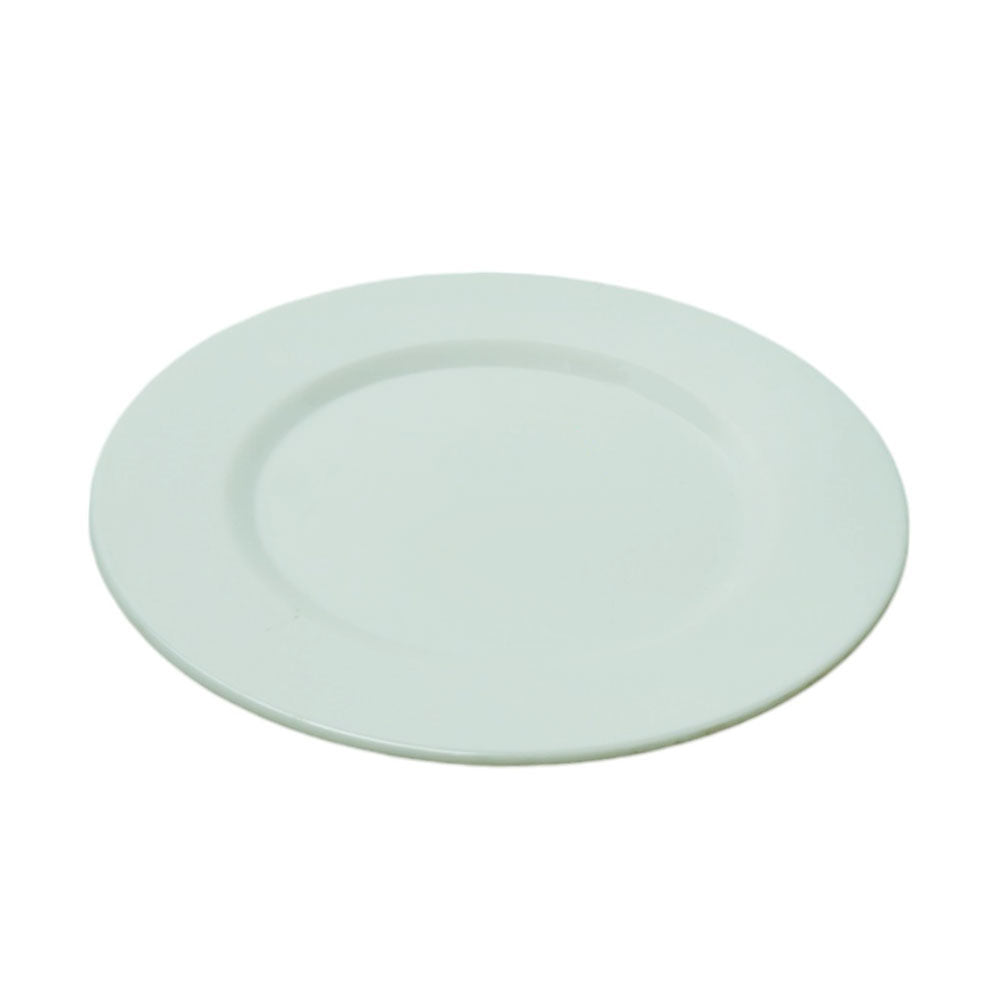 PLATE QUARTER MARQUEE PLAIN WHITE