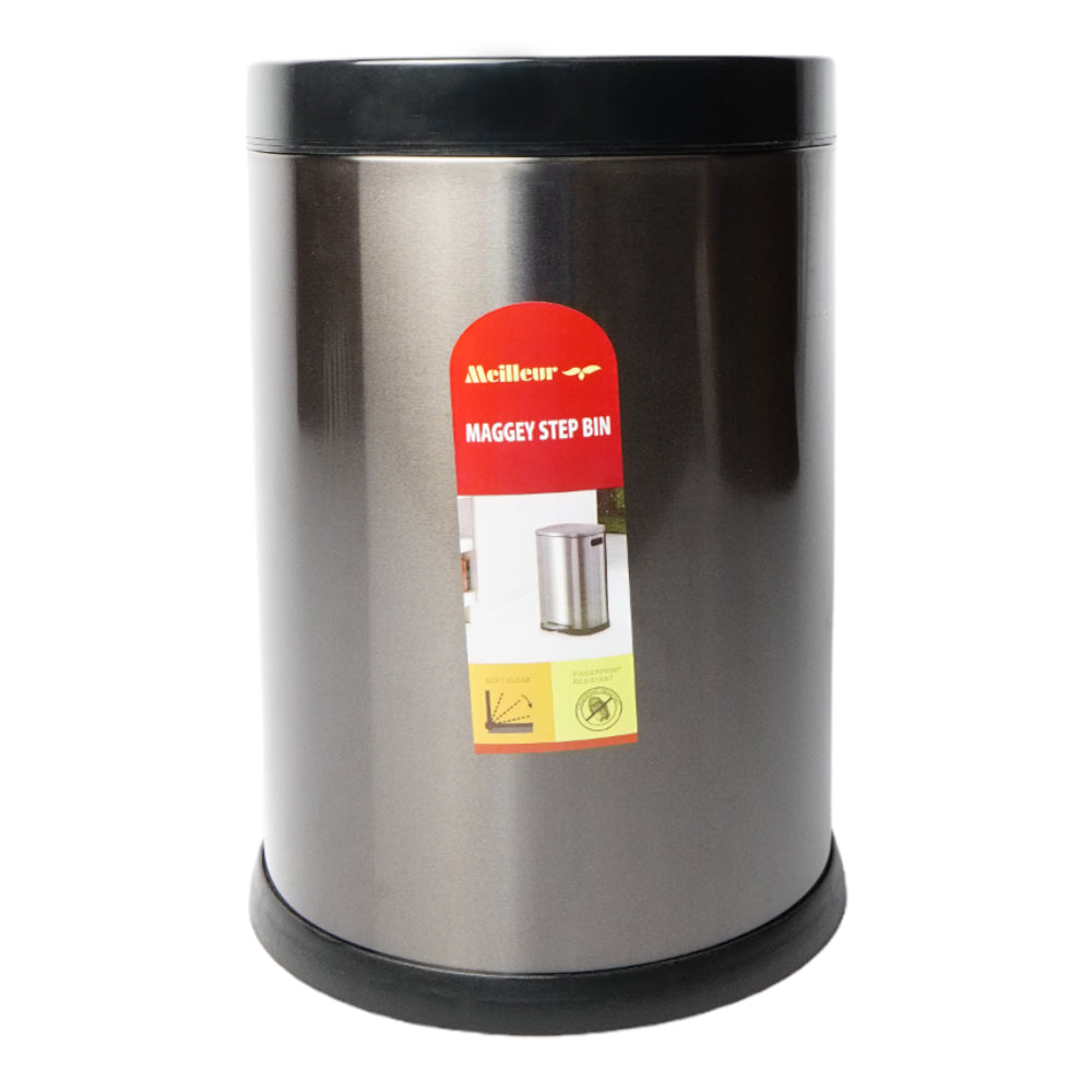 DUST BIN IR 7L JF-R1 BLACK 445-452
