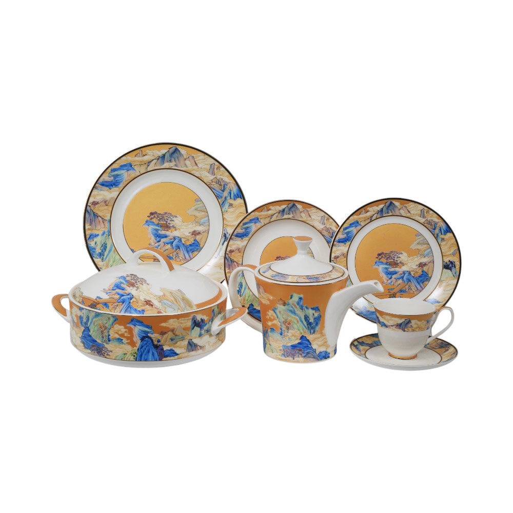 DINNER SET 71PC BONE CHINA SSW-08