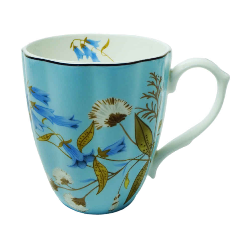 MUG BONE CHINA BLUE BIRD AF004