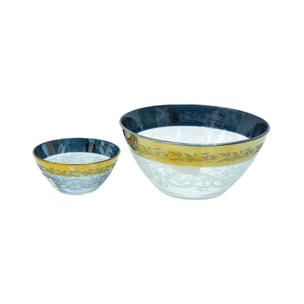 FRUIT SET 7PC LUMINARC CUT GOLD FS-G016/19