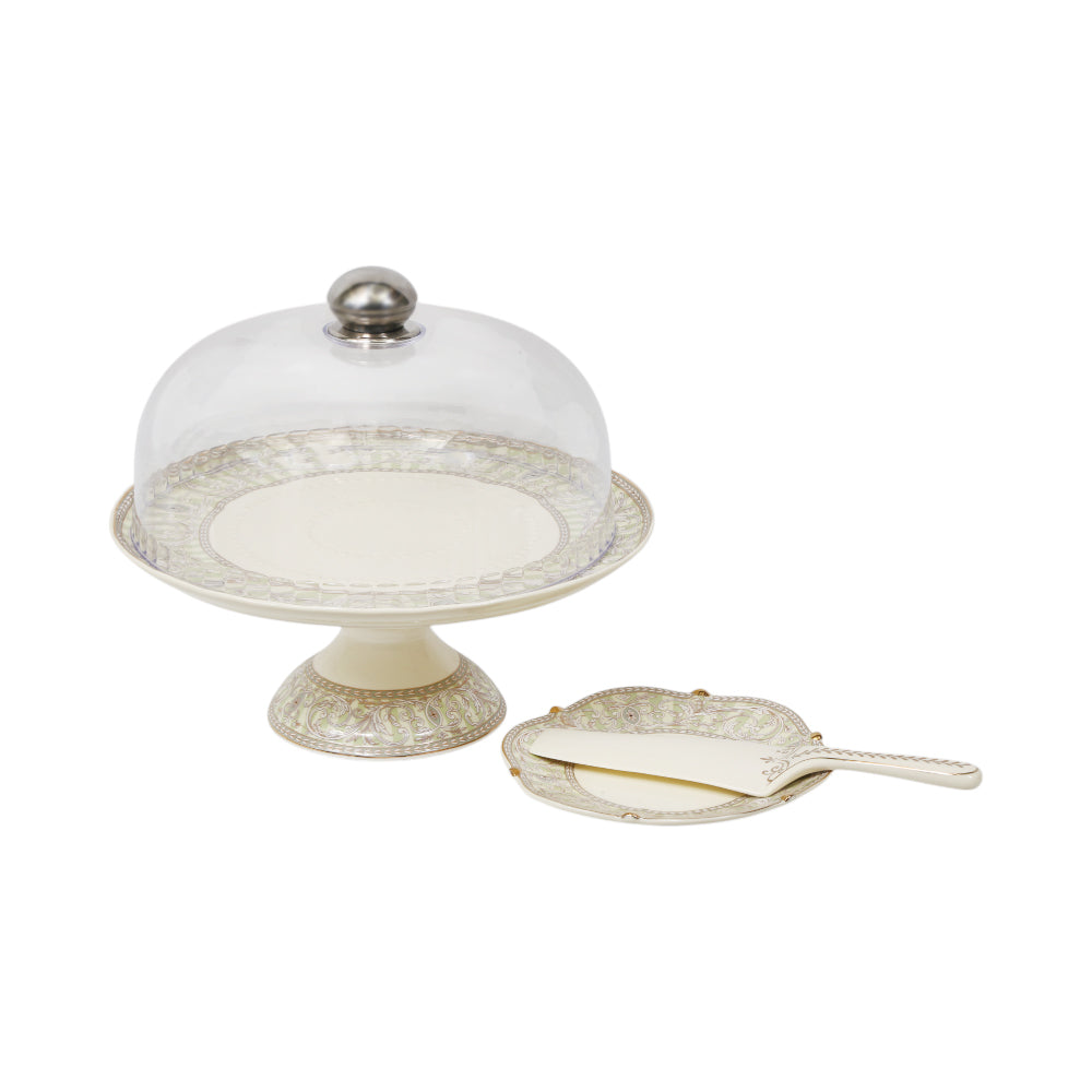 CAKE PLATE SET 9PC PORCELAIN KY7953 MS