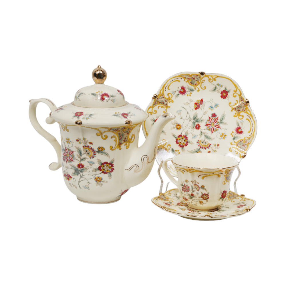 TEA SET 31PC PORCELAIN KY81103 MS