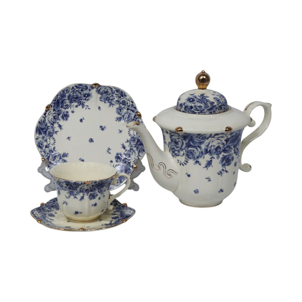 TEA SET 31PC PORCELAIN KY8415 MS
