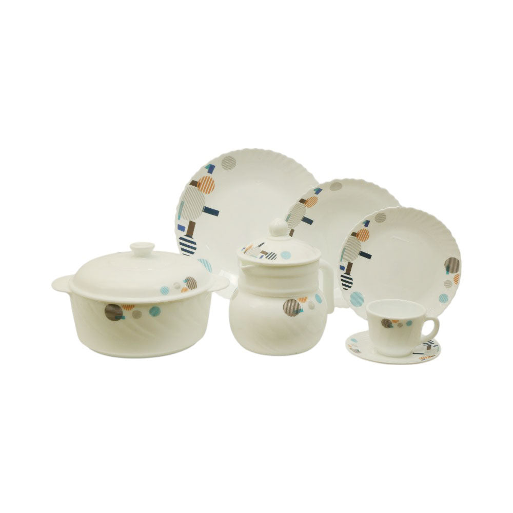 DINNER SET 72PC CORELLY ROUND HZ3955 KC