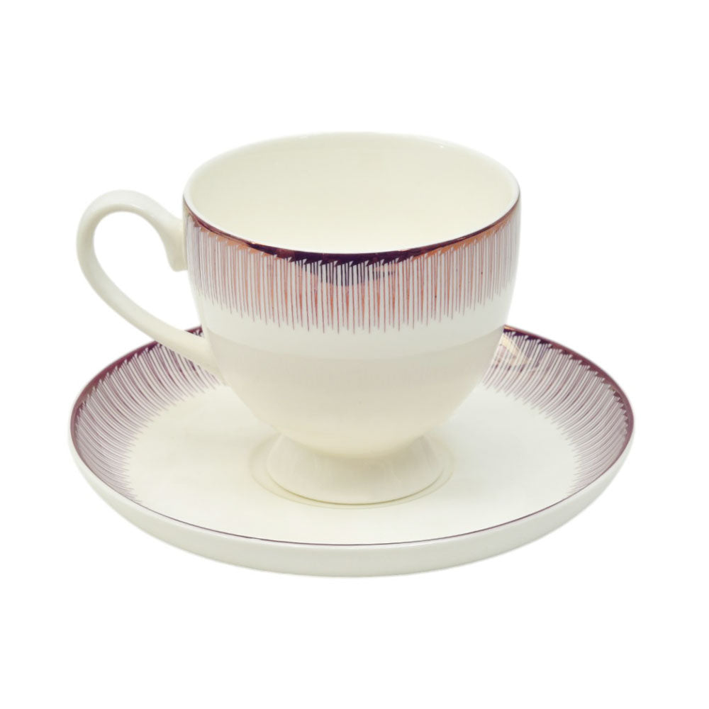 CUP SAUCER BONE CHINA FD 02876 KF (Pack 6)