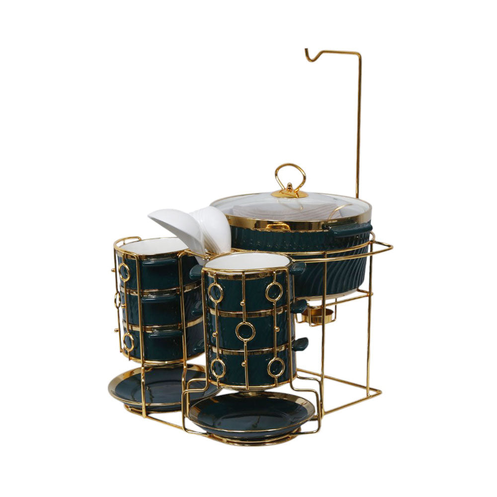 SOUP SET 22 PC MORE & MORE CX1011G GREEN