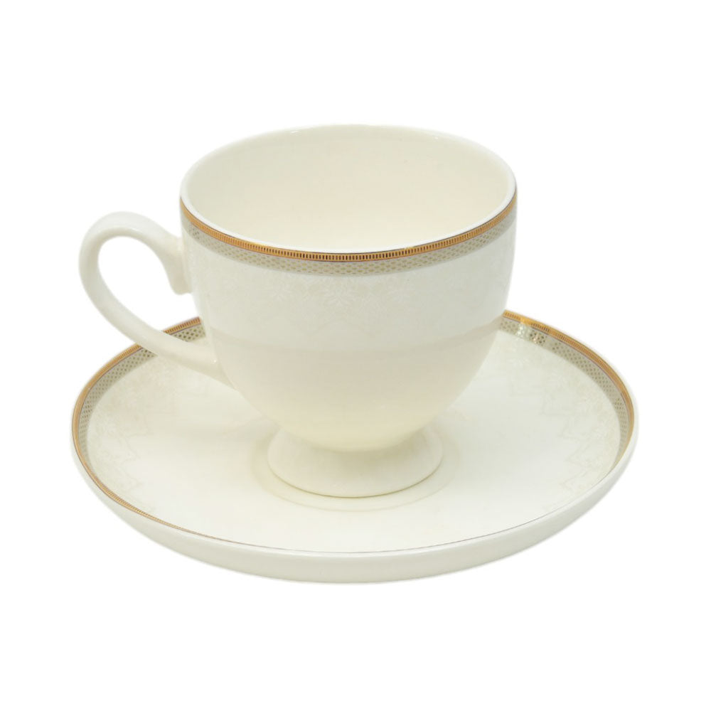 CUP & SAUCER BONE CHINA FD011 TMC (Pack 6)