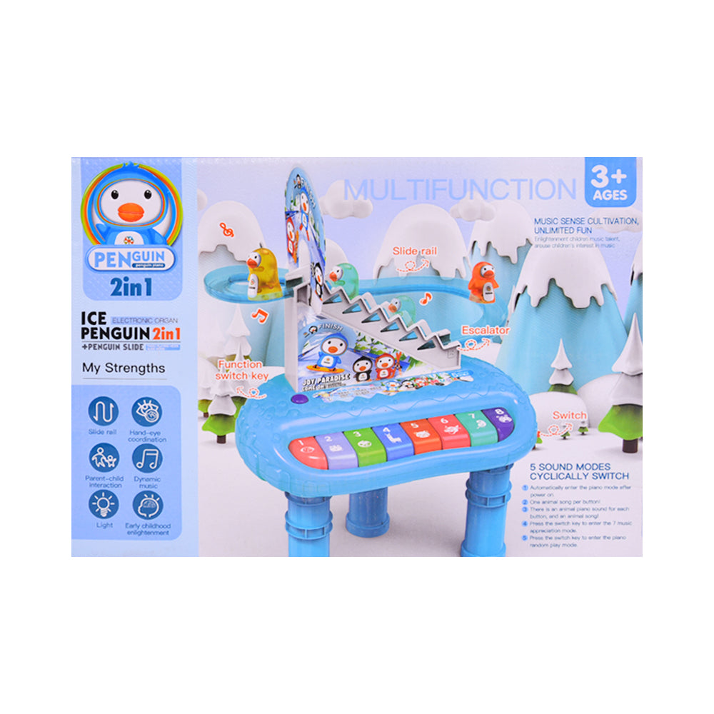 8853-1B ELECTRONIC PEGUIN PIANO TABLE A.I