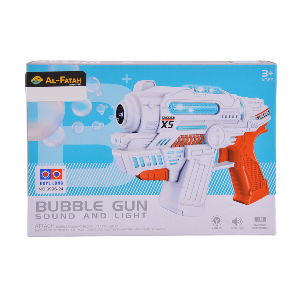 999S-24 SOUND & LIGHT BUBBLE GUN