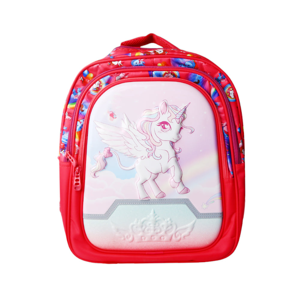 9752 SCHOOL BAG BACK PACK UNICORN 16INCH