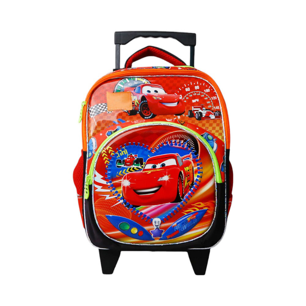 2308 SCHOOL TROLLEY BAG CARS 14INCH