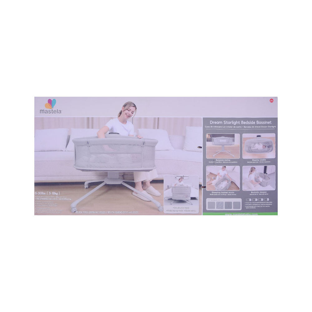 DREAM STARLIGHT BEDSIDE BASSINET 3378